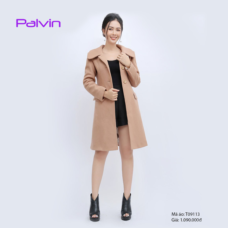 Áo khoác dạ trẻ trung form đẹp Palvin PTMT12 - Palvin