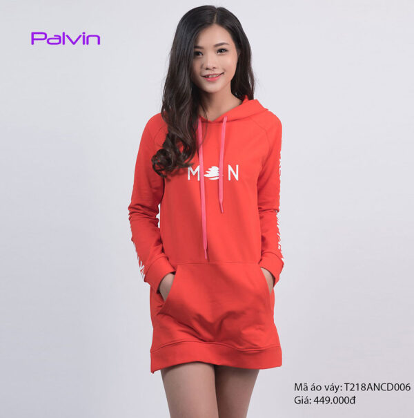 Áo nỉ hoodie nữ thời trang Palvin