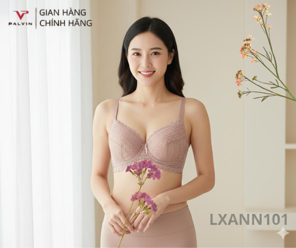 Áo ngực ren nâng ngực siêu dày 3cm – LXANN101