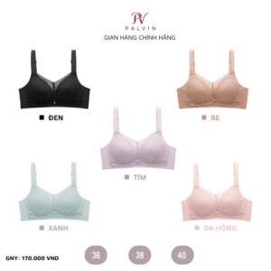 Áo Ngực Ren Mút Mỏng 1,2cm Nâng Nhẹ LXANN04