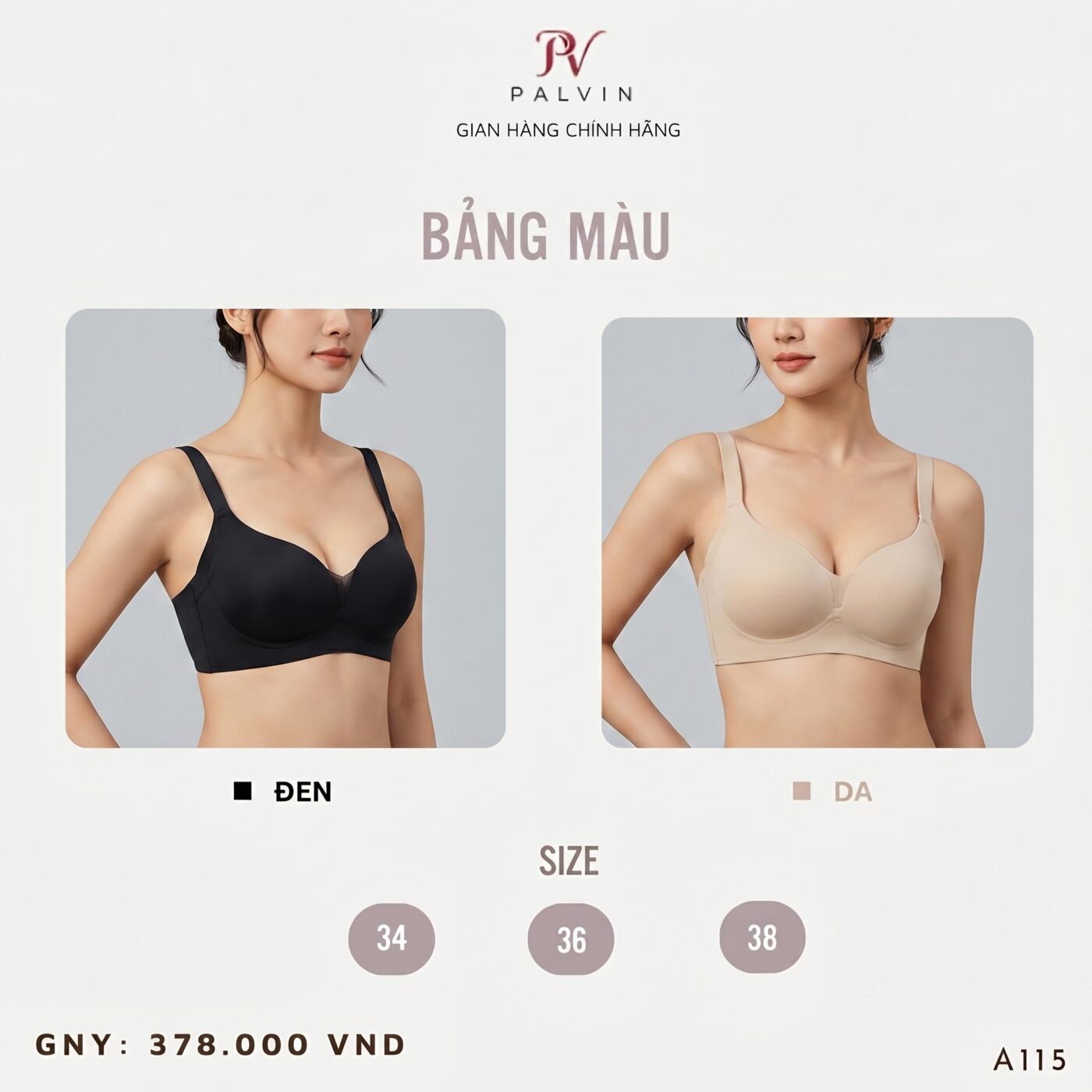 Áo ngực 2563 LXANN117| SEZI 34.36.38